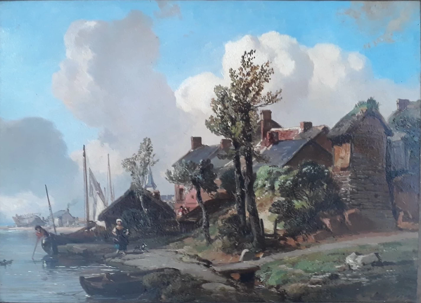 Trouville nel 1829 - Musee Villa Montebello, Trouville, sur, Mer